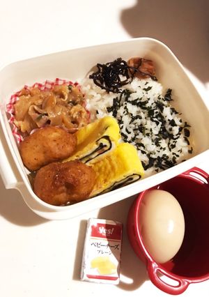 旦那さんのお弁当161-レシピのメイン写真