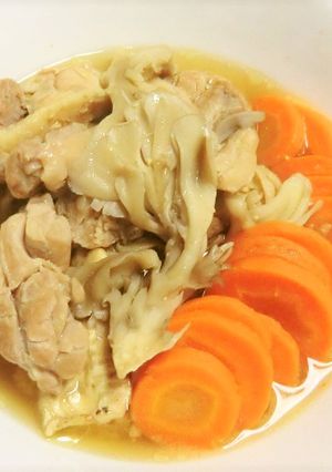 舞茸と鶏もも肉のみそ味にもの-レシピのメイン写真