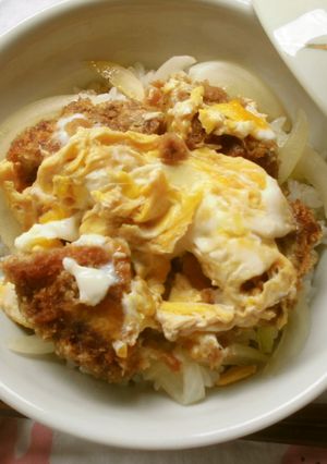 ひれかつ丼♪-レシピのメイン写真