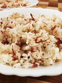 もち麦入り☆炊飯器で作るコンビーフピラフ-レシピのメイン写真