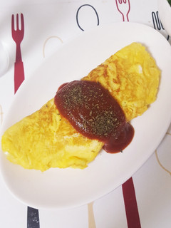キャベツのかさ増しオムレツ-レシピのメイン写真