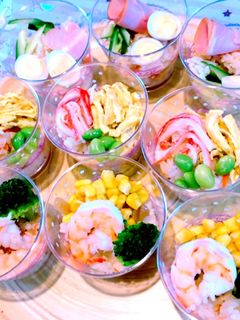 カップちらし寿司-レシピのメイン写真