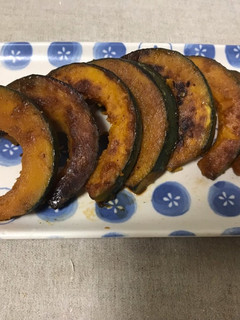 ホックホク かぼちゃの甘辛焼き-レシピのメイン写真