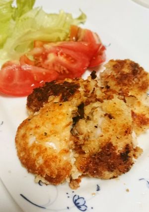 ★簡単ヘルシー　むね肉のチーズカツレツ-レシピのメイン写真