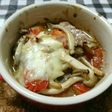 サバ味噌煮缶ときのこのチーズ焼き