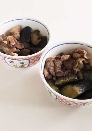 豚肉となすの煮物-レシピのメイン写真