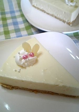 レアチーズケーキ-レシピのメイン写真