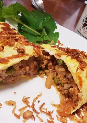 業務スーパー素材でチキンオムライス-レシピのメイン写真
