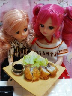 リカちゃん♡野球シꕤぶりカツ*.゚-レシピのメイン写真