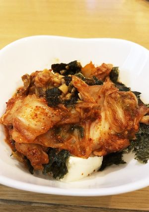 ヘルシー★キムチ豆腐-レシピのメイン写真