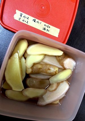 土生姜で生姜漬け♡岩下の新生姜を目指す！-レシピのメイン写真