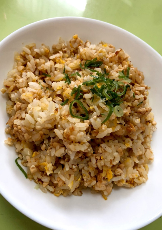 あまりご飯で鶏そぼろ風炒飯-レシピのメイン写真
