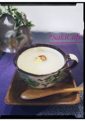 吉野葛使用*甘酒のくず湯*-レシピのメイン写真