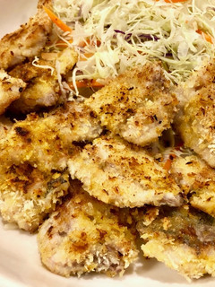アジのパン粉焼き カレー風味-レシピのメイン写真