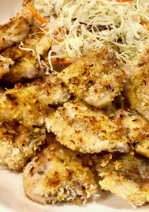 アジのパン粉焼き カレー風味-レシピのメイン写真