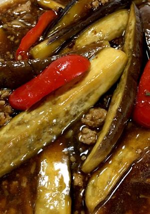 こどもが食べられる、簡単彩り麻婆なす-レシピのメイン写真
