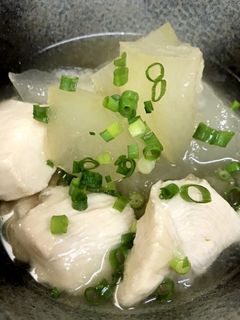 冬瓜と鶏肉の治部煮-レシピのメイン写真