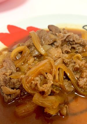 牛肉と玉ねぎの炒め物-レシピのメイン写真