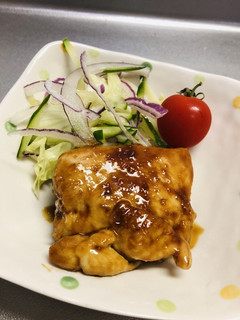 安い!美味いダイエット!鶏むねの照り焼き-レシピのメイン写真