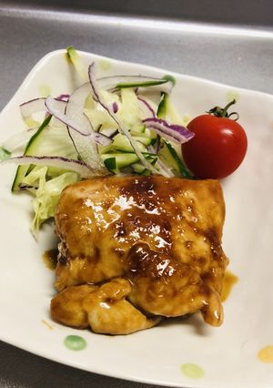 安い！美味いダイエット！鶏むねの照り焼き-レシピのメイン写真