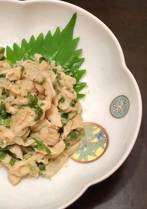 時短♪サラダチキンのさっぱり鶏わさ-レシピのメイン写真