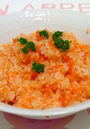 お弁当に簡単★きれい☆にんじんご飯☆-レシピのメイン写真