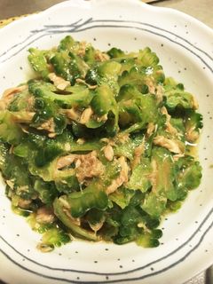 ゴーヤとツナの和え物-レシピのメイン写真