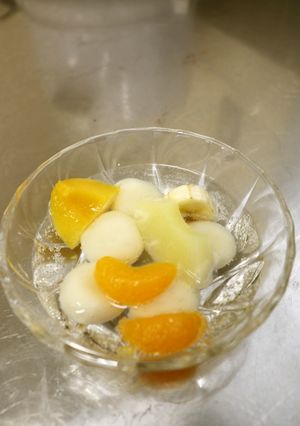白玉フルーツポンチ-レシピのメイン写真