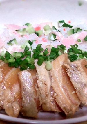 彩り◎炙りサーモンの漬け丼-レシピのメイン写真