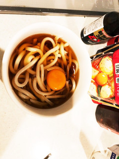簡単冷たいうどん(参考になるかな…??)-レシピのメイン写真
