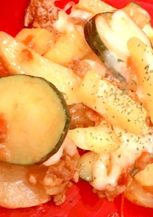簡単！じゃがいもとズッキーニのチーズのせ-レシピのメイン写真