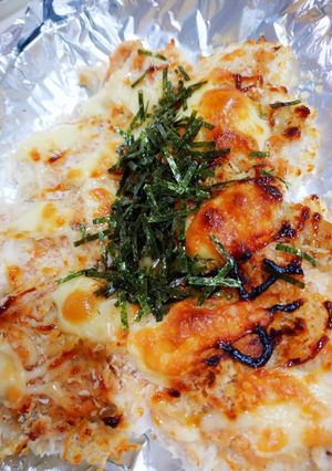 鶏むね肉の明太子マヨ焼き-レシピのメイン写真
