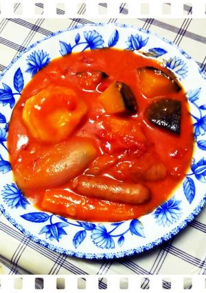 野菜一掃トマトスープ-レシピのメイン写真