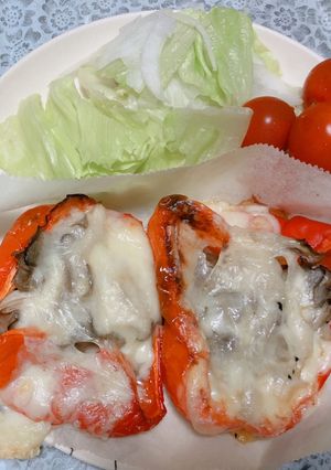 パプリカときのこソテー焼き-レシピのメイン写真