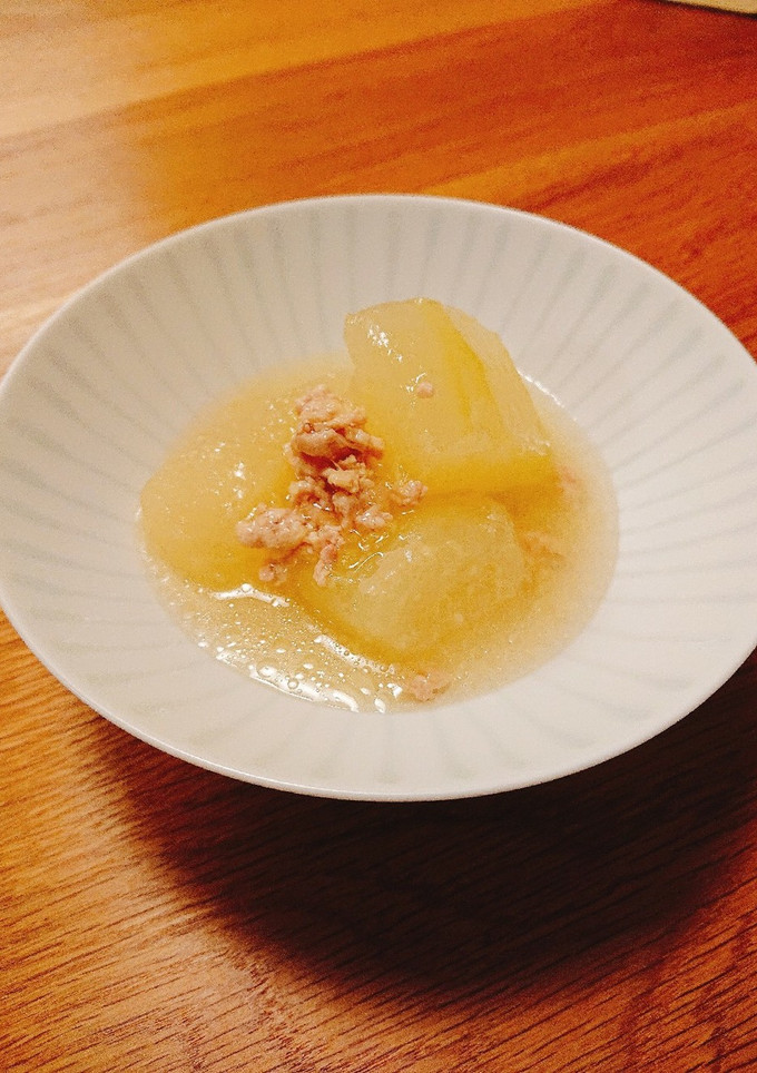 京風★冬瓜と鶏そぼろの炊いたん-レシピのメイン写真