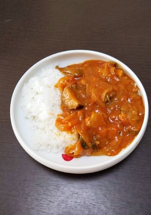 夏野菜トマトチキンカレー-レシピのメイン写真