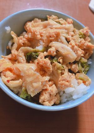 簡単！ キムラー卵丼！-レシピのメイン写真