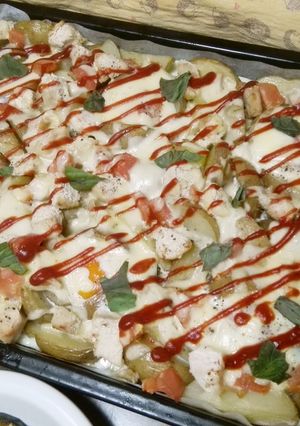 チキンとポテトのチーズ焼き-レシピのメイン写真