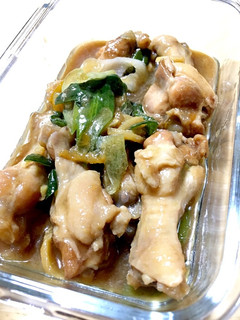 マイヤー電子圧力鍋で手羽元の柚子醤油煮-レシピのメイン写真