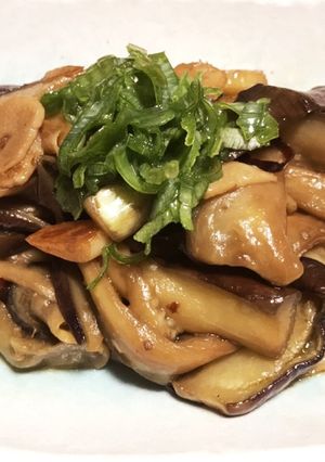 つまみ♡簡単♡茄子の和風ペペロンチーノ-レシピのメイン写真