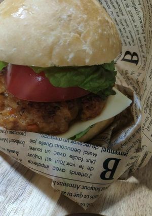 ハンバーガー-レシピのメイン写真