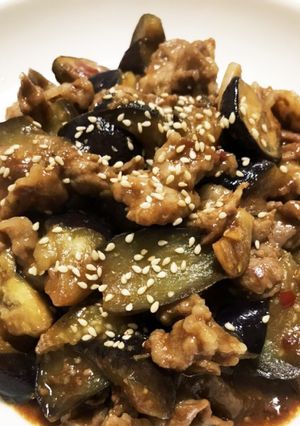 旦那さん絶賛☆豚肉となすの味噌炒め-レシピのメイン写真