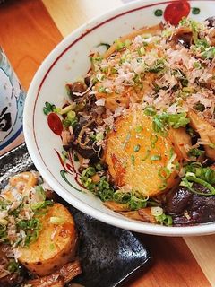 簡単酒肴☆キノコと山芋のめんつゆ炒め-レシピのメイン写真