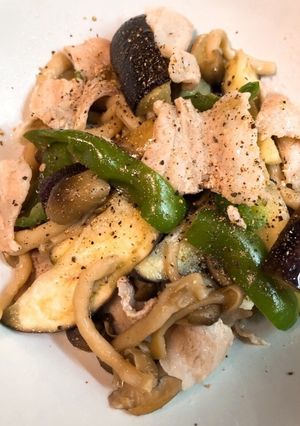 豚バラと野菜の蒸し焼き〜白だしver.-レシピのメイン写真
