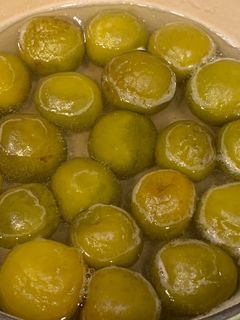 梅ジュースの残り梅の活用!甘露煮-レシピのメイン写真