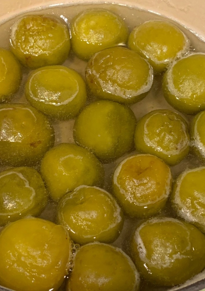 梅ジュースの残り梅の活用！甘露煮-レシピのメイン写真