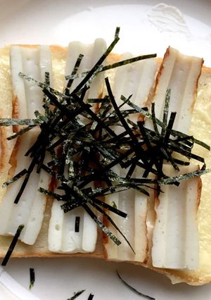 シンプル☆簡単ちくわトースト-レシピのメイン写真