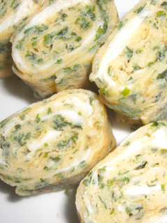 お弁当の緑色に!青のり入り玉子焼き-レシピのメイン写真