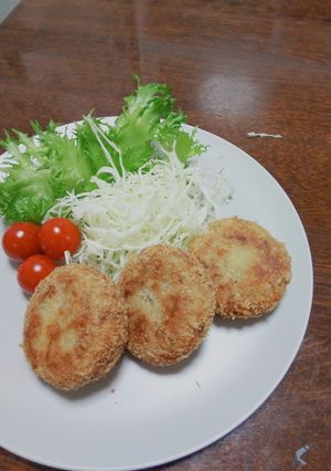 ポテトコロッケ(旬の新ショウガ、イカ)-レシピのメイン写真