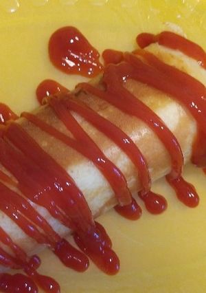 簡単♪揚げないチーズハットグ♪卵焼き器で-レシピのメイン写真